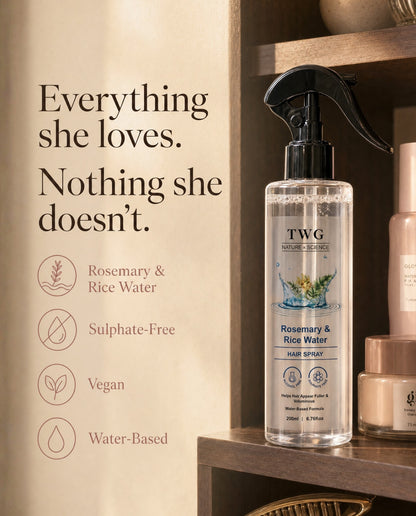 The Halo™ — Rosemary & Rice Water Hair Mist