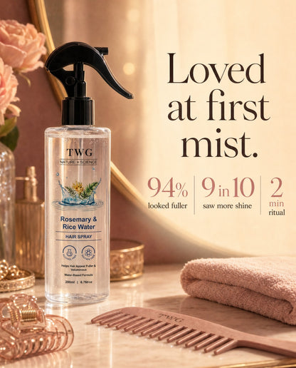 The Halo™ — Rosemary & Rice Water Hair Mist