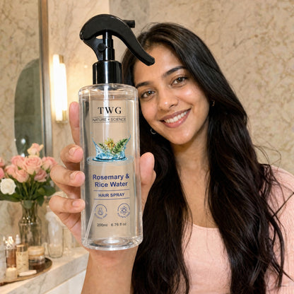 The Halo™ — Rosemary & Rice Water Hair Mist