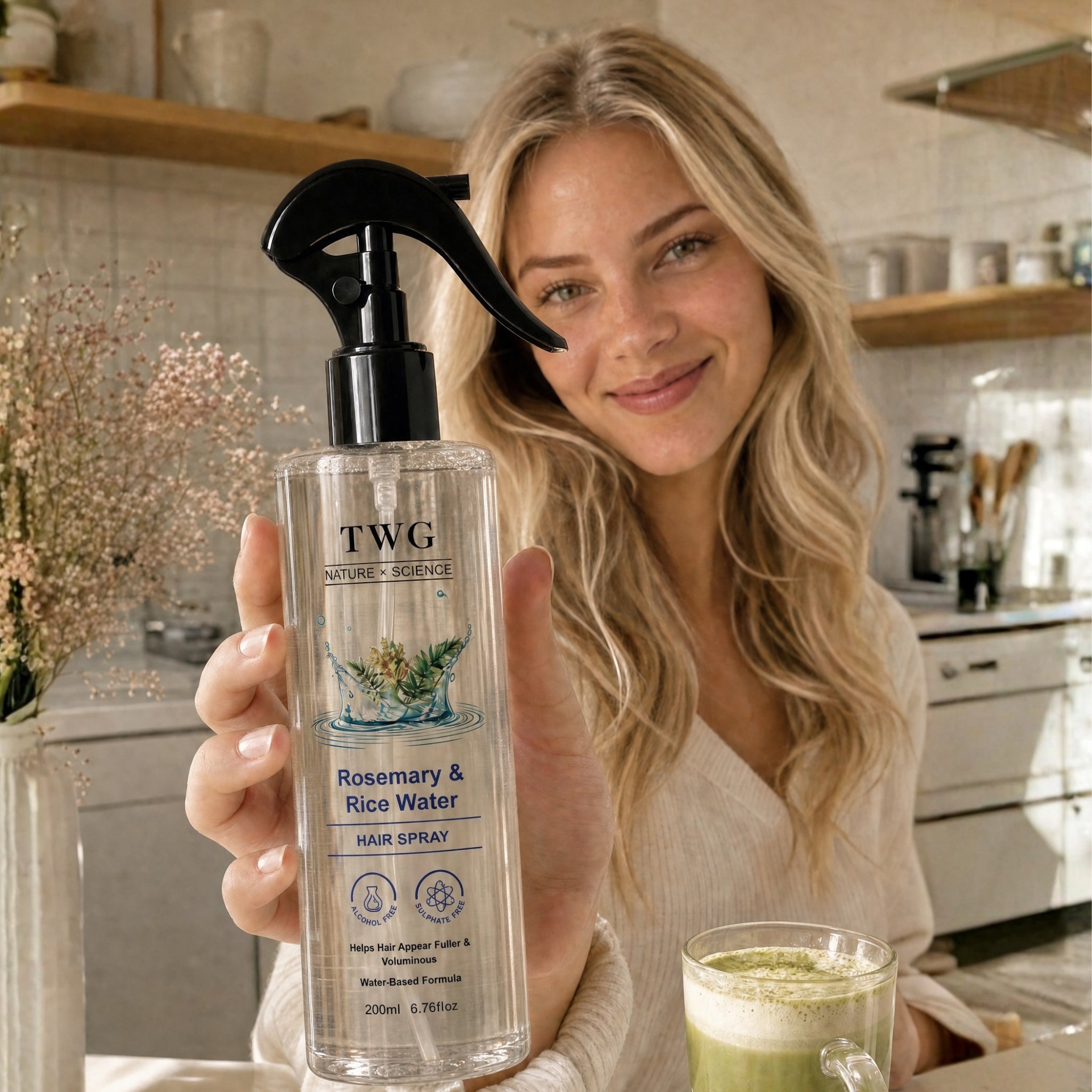 The Halo™ — Rosemary & Rice Water Hair Mist